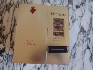 Hennessy Fine de Cognac limited edition from 2008 with stopper designed by Thomas Bastide
